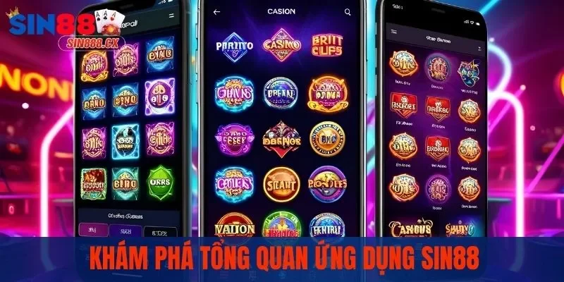 Tải App SIN88 - Giải Pháp Giải Trí Tuyệt Vời Trong Tầm Tay 1 Khám phá tổng quan ứng dụng SIN88